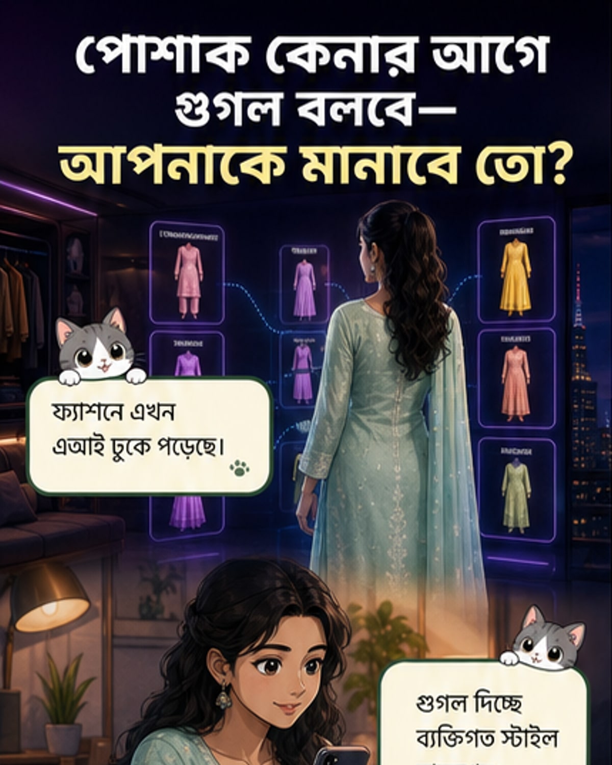 গুগলের এআই এখন আপনার ফ্যাশন স্টাইলিস্ট