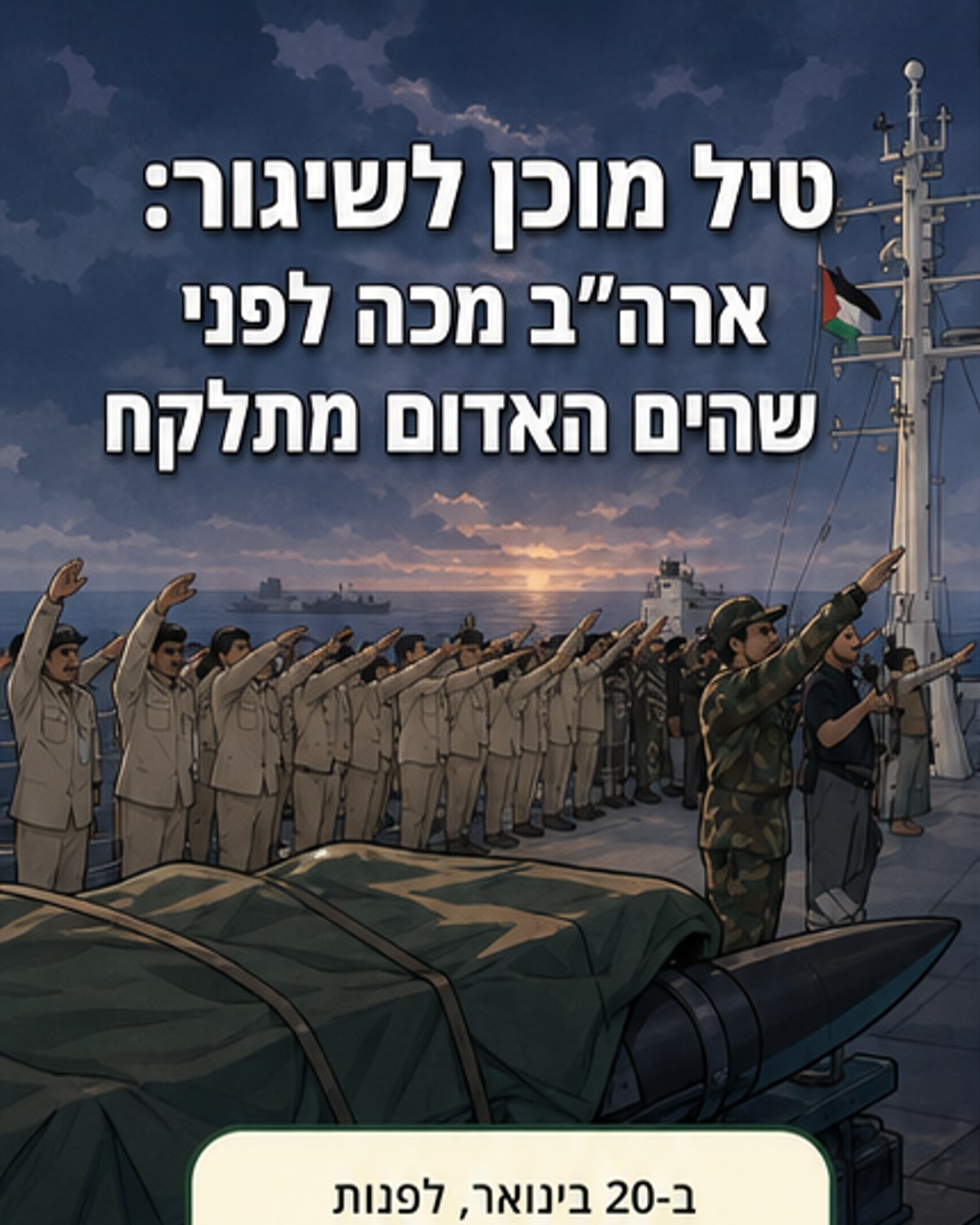 טיל מוכן לשיגור: ארה"ב הרגיעה את החות'ים
