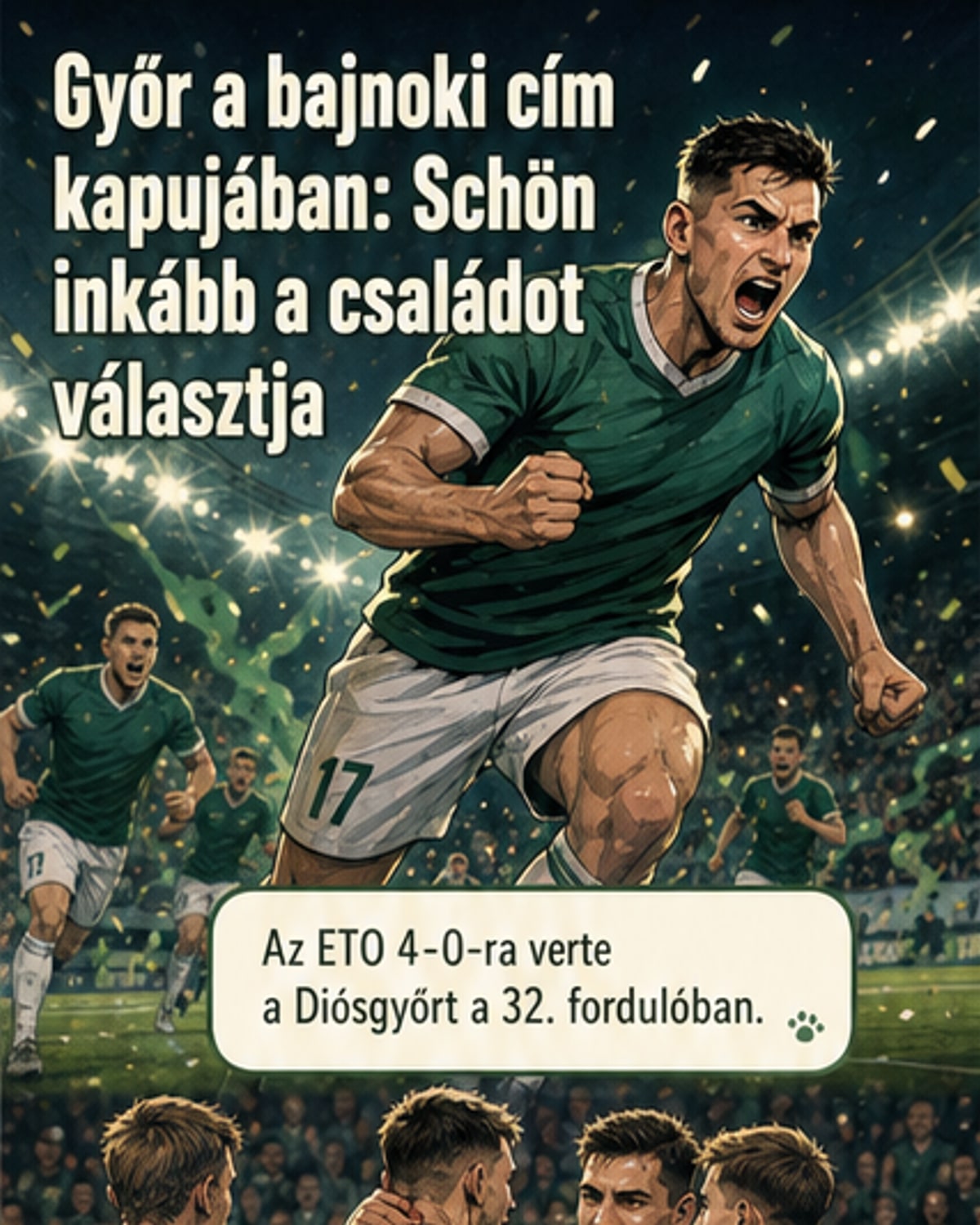 Győr egy lépésre a bajnoki címtől